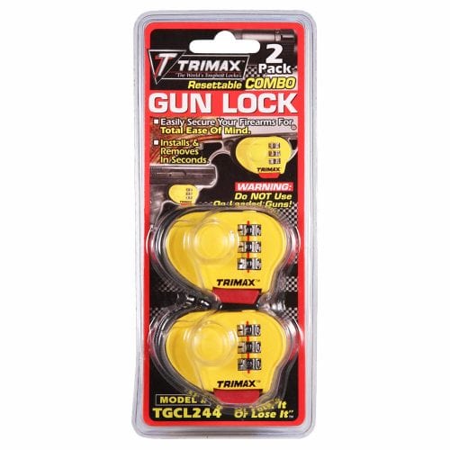 Trimax Max Security Combo Gun Lock - 2 Pack