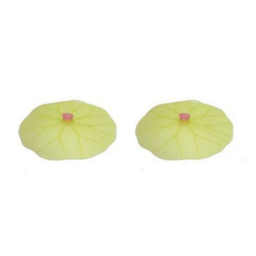 Charles Viancin Lilypad Lid Set Of 2 Drink Cover CLEAR