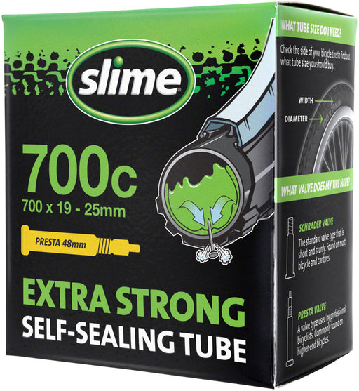 Slime Self-Sealing Tube, 700x19-25mm Presta Valve