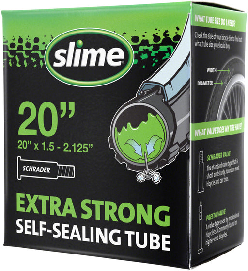 Slime Self-Sealing Tube, 20x1.5-2.125 Schrader Valve