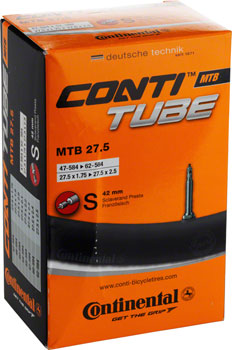 Continental 27.5 X 1.75-2.5 42MM PRESTA VALVE TUBE