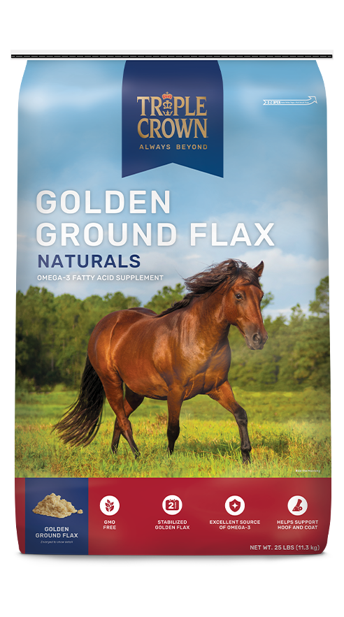 Triple Crown Feeds Naturals Golden Ground Flax Omega Max
