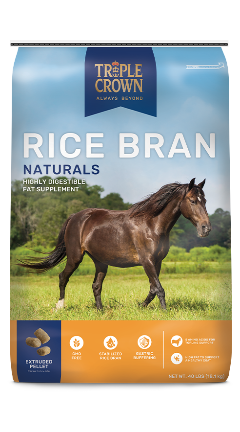 Triple Crown Feeds Naturals Stablize Rice Bran