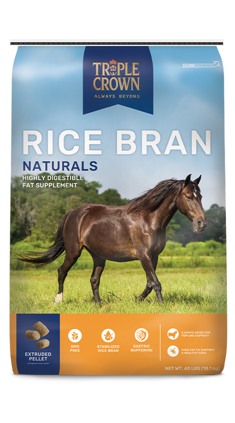 Triple Crown Feeds Naturals Stablize Rice Bran