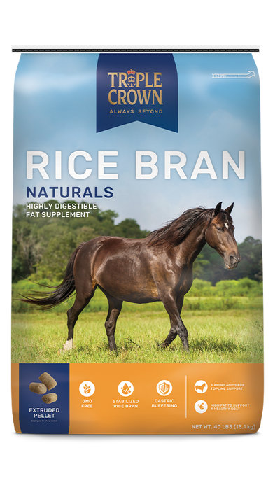 Triple Crown Feeds Naturals Stablize Rice Bran