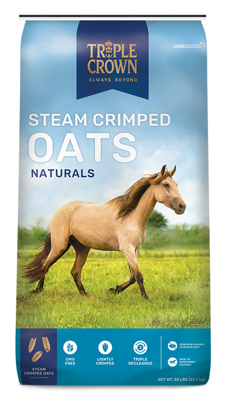 Triple Crown Feeds Naturals Steam Crimped Oats