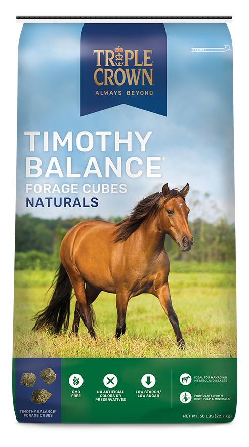 Triple Crown Feeds Naturals Timothy Balance Cubes