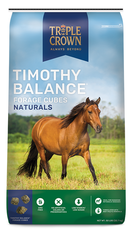 Triple Crown Feeds Naturals Timothy Balance Cubes