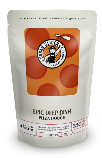 Urban Slicer EPIC DEEP DISH PIZZA DOUGH MIX 13.2 OZ