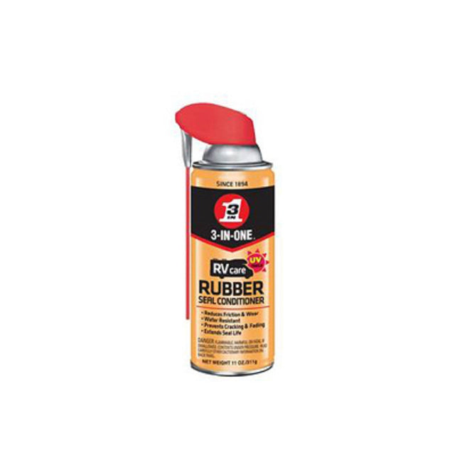 WD-40 3-In-One RV Care Rubber Conditioner, 11oz