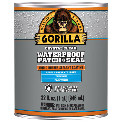 Gorilla Glue 32 OZ Waterproof Patch & Seal Liquid - CLEAR CLEAR