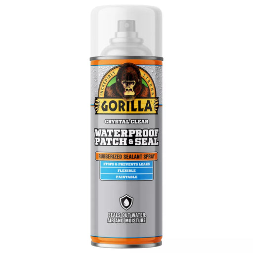Gorilla Glue 14 OZ Rubberized Waterproof Patch & Seal Spray - CLEAR CLEAR