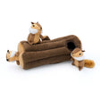 Zippy Paws ZIPPY BURROW DOG TOY CHIPMUNKS