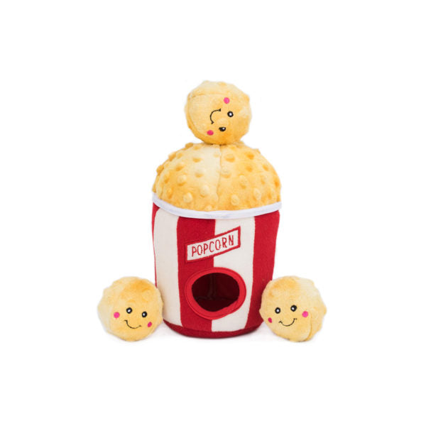 Zippy Paws ZIPPY BURROW DOG TOY POPCORN BUCKET