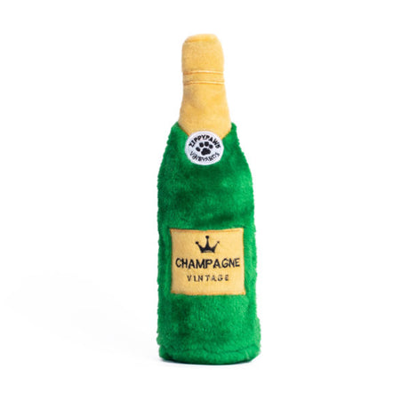 Zippy Paws Happy Hour Crusherz Champagne Dog Toy