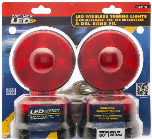Optronics LED Wireless Towing Lights RED