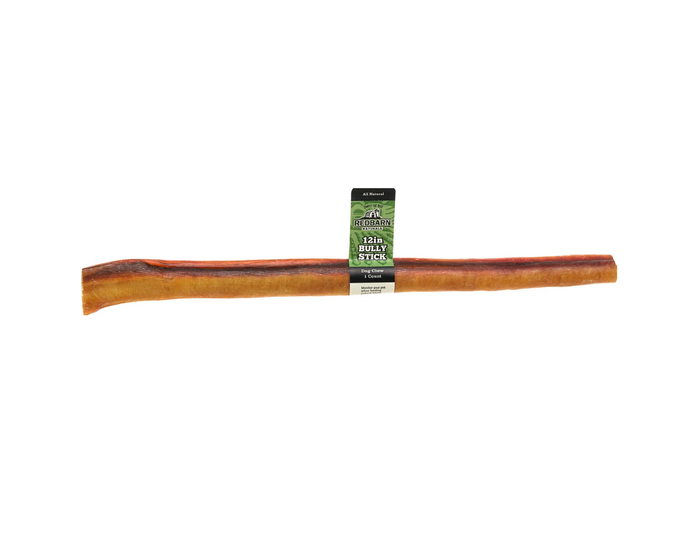 Red Barn Straight Bully Stick Dog Treat, 12in