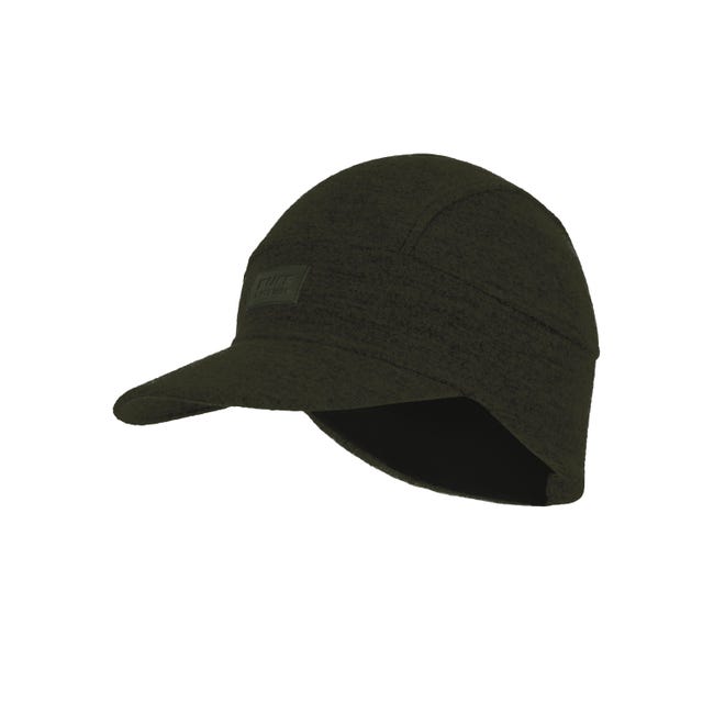 Buff Pack Merino Fleece Cap Khaki