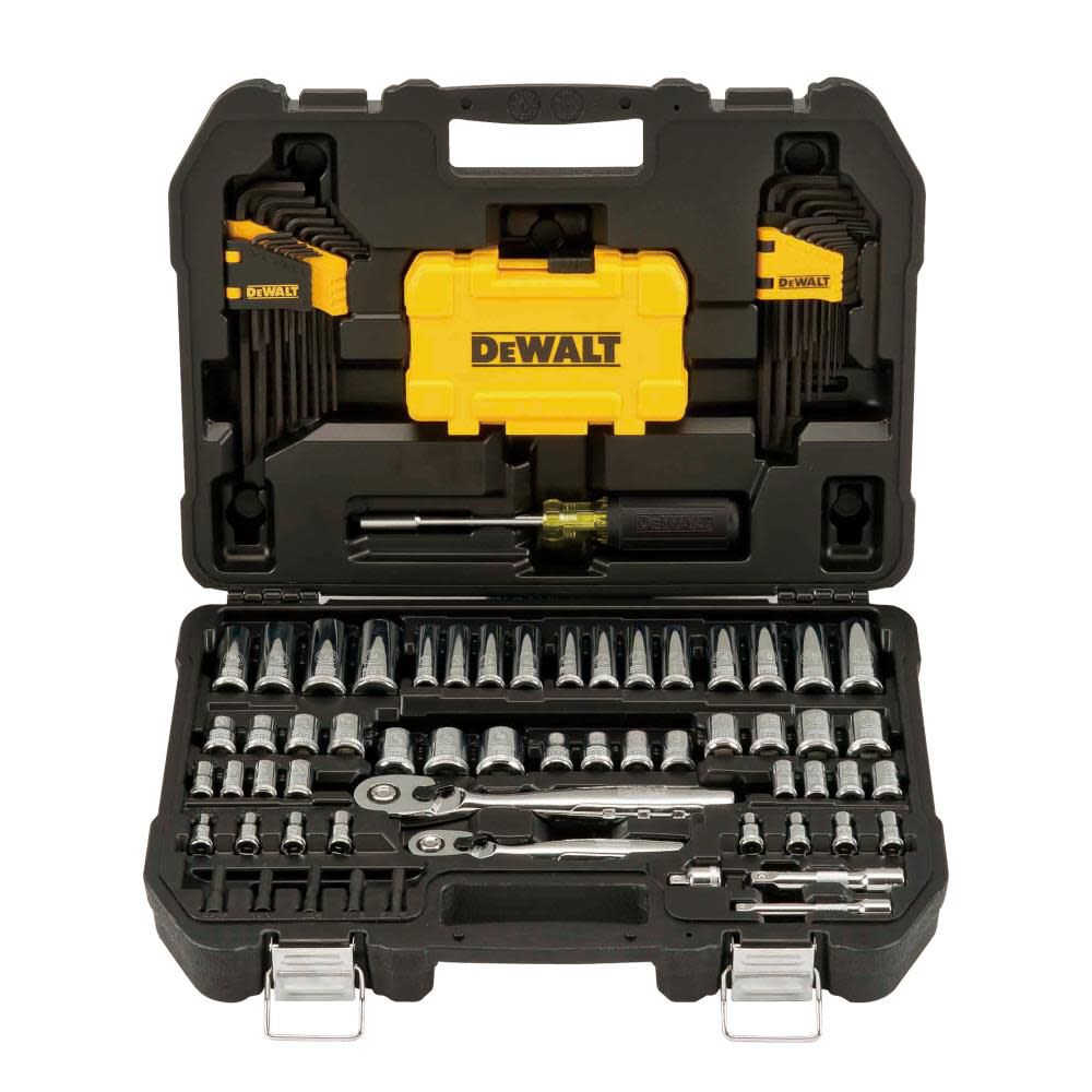 1/4 IN. & 3/8 IN. Drive Polished Chrome Mechanics Tool Set - 108 PIECE