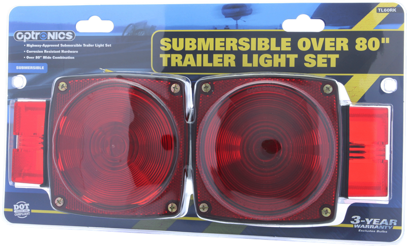 Optronics Submersible Over 80" Trailer Light Set