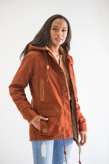 Kimes Ranch All Weather Anorak RUSTY_HEATHER