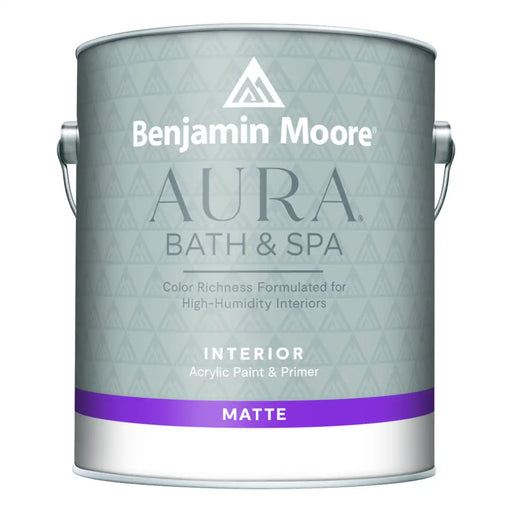 Benjamin Moore GAL Aura Bath and Spa Paint & Primer - Matte Finish