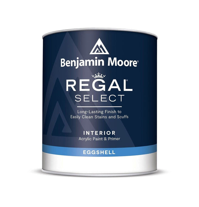Benjamin Moore QT REGAL SELECT Acrylic Interior Paint & Primer - Eggshell Finish / EGGSHELL