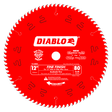 DIABLO 12 in. x 80 Tooth Fine Finish Saw Blade