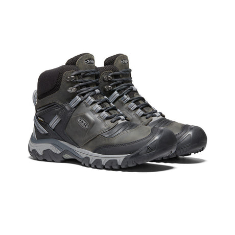 Keen Men's Ridge Flex Waterproof Mid Boot MAGNET/BLACK /  / M