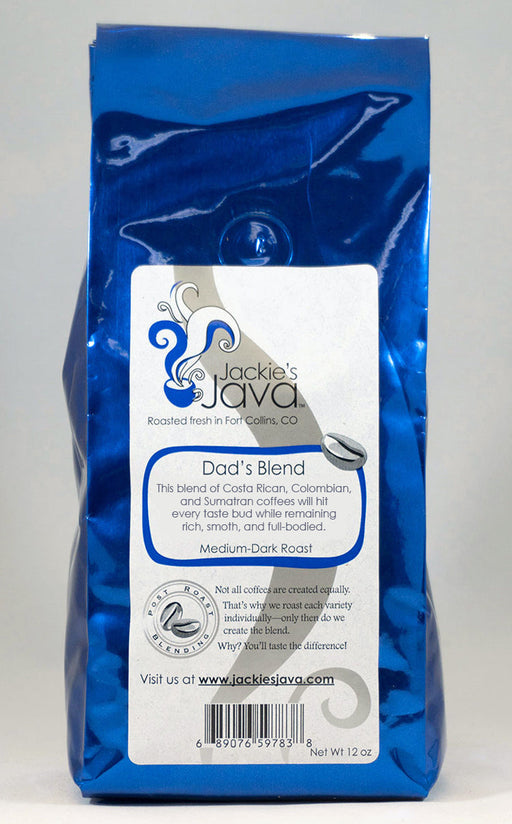 Jackie's Java Dad's Blend Coffee Regular Coffee