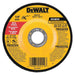 Dewalt 4 in. x 1/4 in. x 5/8 in. HP General Purpose Metal Grinding Wheel Type 27
