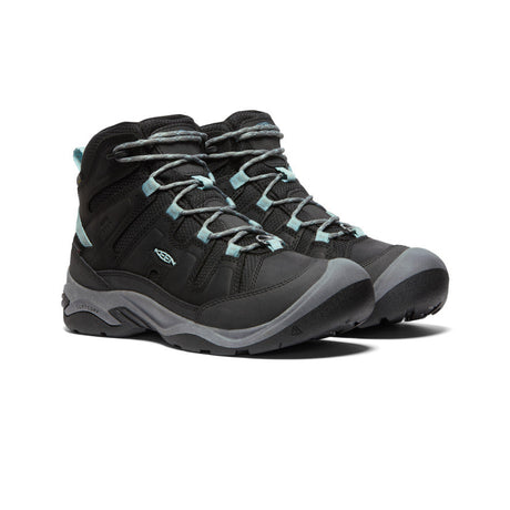 Keen Women's Circadia Polar Boot BLACK/CLOUD_BLUE /  / M