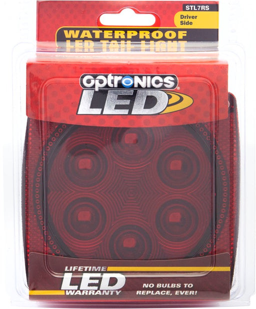 Optronics Waterproof LED Tail Light RED