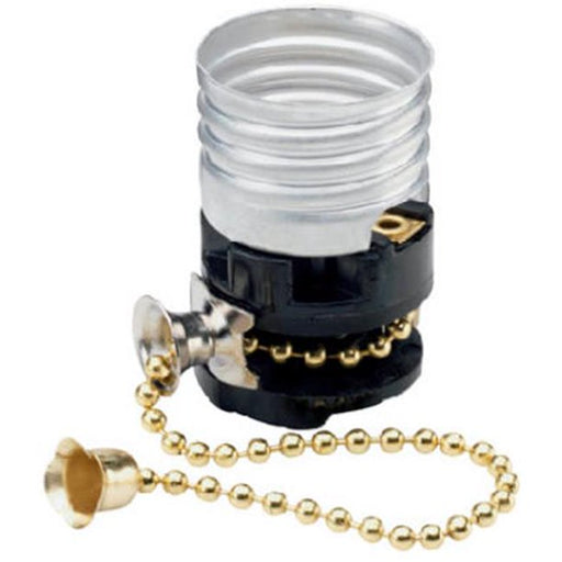Pass & Seymour 250W Lampholder with Pull Chain