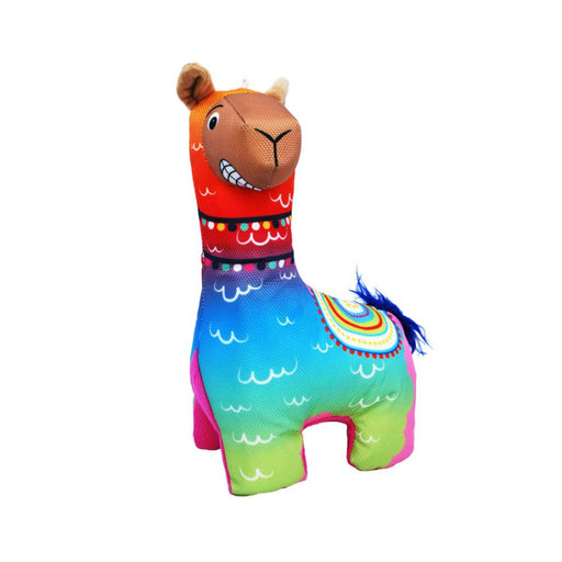 Kong Ballistic Vibez Llama Dog Toy, Small/Medium RAINBOW