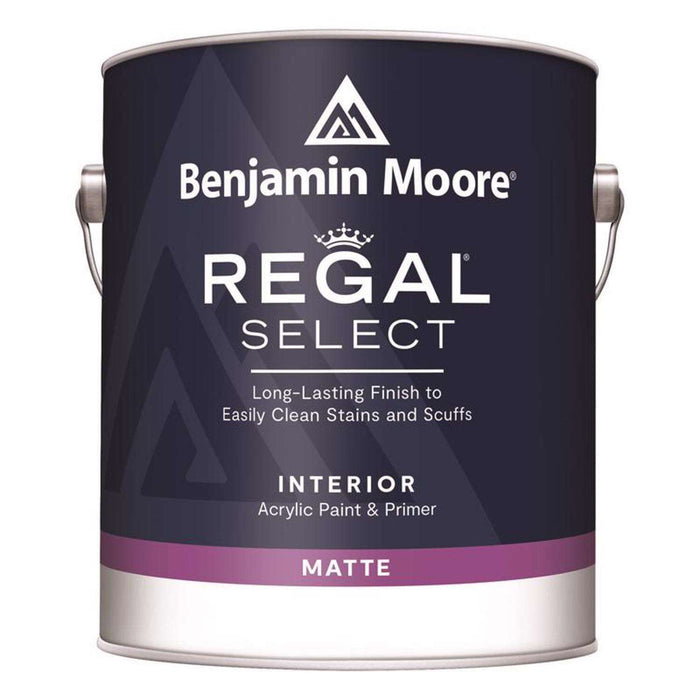 Benjamin Moore QT REGAL SELECT Acrylic Interior Paint & Primer - Matte Finish / MATTE