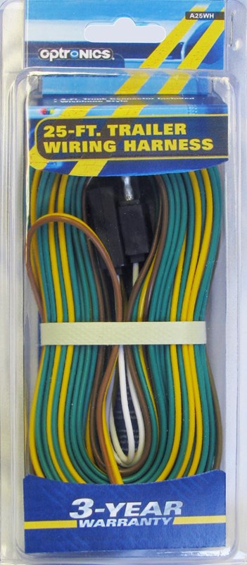 Optronics 25ft Trailer 4-Way Wiring Harness