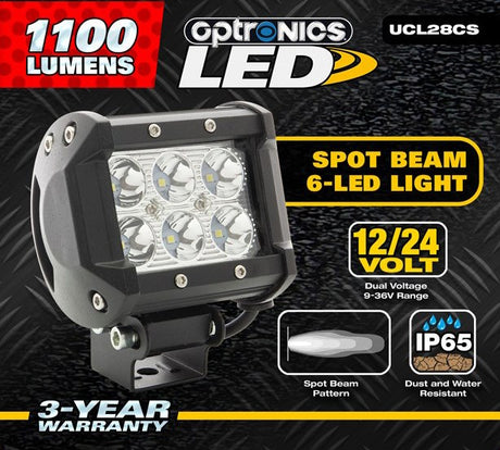 Optronics Spot Beam 6-LED Light Cube