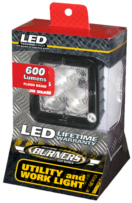 Optronics Square LED Utility and Work Light WHITE