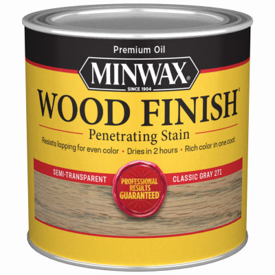 Minwax Wood Finish Semi-Transparent QUART - CLASSIC GREY CLASSIC_GRAY_271
