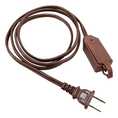 Master Electrician 6 FT. Extension Cord with Polarized Cube Tap - BROWN 6FT