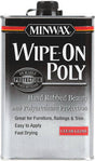 Minwax Oil-Based Wipe-On Polyurethane Finish PINT - GLOSS - CLEAR / GLOSS