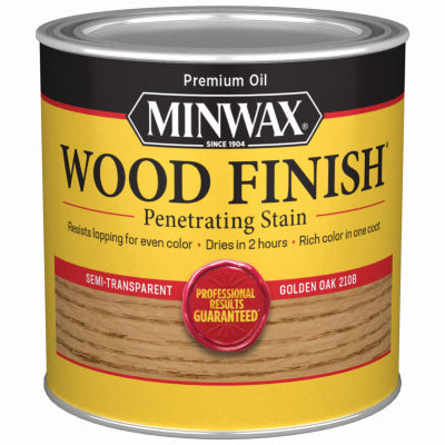 Minwax Wood Finish Semi-Transparent QUART - GOLDEN OAK GOLDOAK