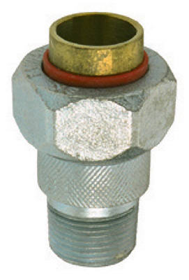 Homewerks Pipe Fitting, Dielectric Union, Lead Free, 3/4-In Fip X 3/4