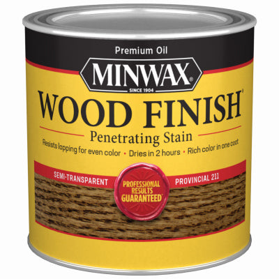 Minwax Wood Finish Semi-Transparent HALF PINT - PROVINCIAL PROVINCIAL / 1/2PT