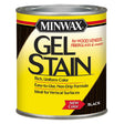 Minwax Semi-Transpaent Gel Stain QUART - BLACK BLACK