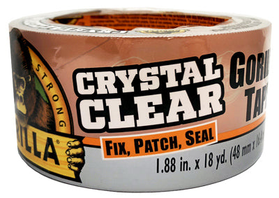 Gorilla Glue 18 YD Crystal Clear Gorilla Tape CLEAR / 18YD