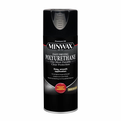 Minwax Fast-Drying Polyurethane Finish 11.5 OZ SPRAY - GLOSS - CLEAR
