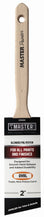 Master Painter 2 in. Semi Oval Angle Sash Paint Brush