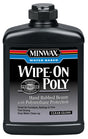 Minwax Water-Based Wipe-On Polyurethane Finish PINT - GLOSS - CLEAR PT